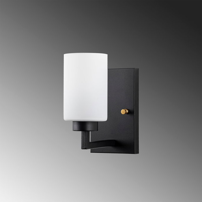 Opviq Lámpara de pared Hania - 13176 Blanco y Negro